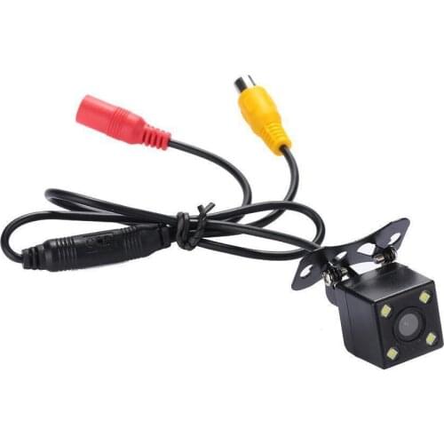 Car Rear View Camera 4 LED Night Vision Reversing Auto 170 CCD Waterproof Video Parking Monitor HD Degree I7W7