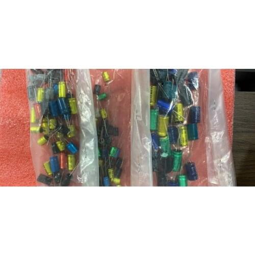 Mixed high and low frequency division audio test capacitor package audio frequency division non-polar electrolytic capacitor