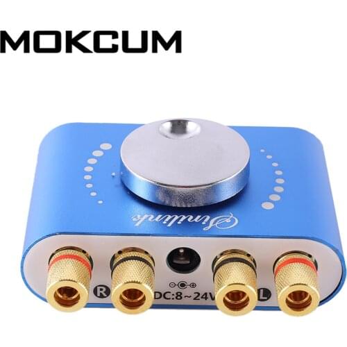 DC 12V 24V 20W Bluetooth Amplifier Module Audio Stereo Module APP Controller BLE5.0 10W 20W 30W USB/AUX Music Input Dual channel