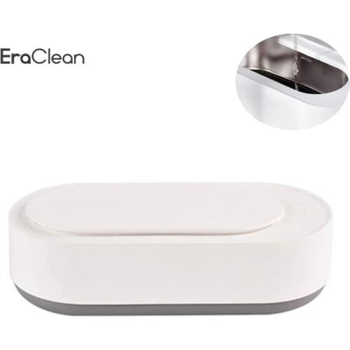 New EraClean Ultrasonic Cleaning Machine 45000Hz High Frequency Vibration Wash （White