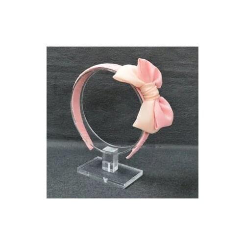 Clear Acrylic Jewellery Hair Accessories Ornament Headband Display Stand Holder