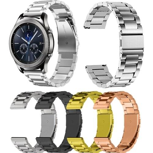 Stainless steel Watch band 12mm 14mm 16mm 18mm 20mm 22mm 24mm strap compatible with Samsung watch band Interchangeable bracelet