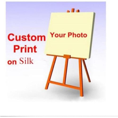 Custom Silk Poster Print Anime Movie Landscape Poster Customized for Your Home Wall Decor