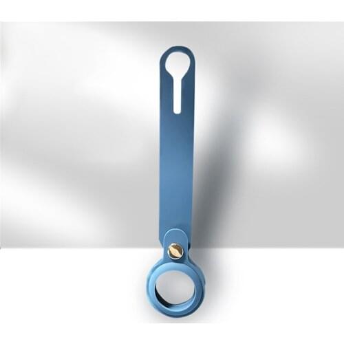 Silicone Protective Cover Case for AirTag Location Tracker Simple Hangable Sleeve Portable Protector Anti-lost Accessories