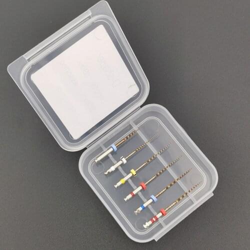 Dental Heat Activation Files Rotary Files 02 04 06 Taper Needle Dental Preshaper Files Use for Root Canal Endodontic Files