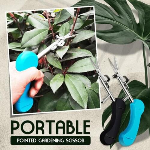 Wide Application Handy Labor-saving Pruning Shears Metal Scissor Lightweight Flower Shears Precise for Plants