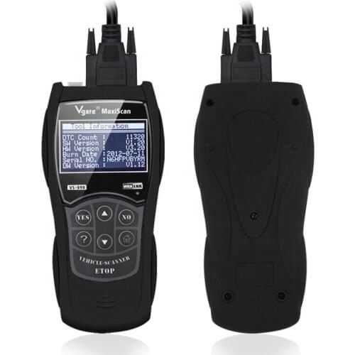 High Quality Vgate VS890 Vehicle Fault Scanner Machine Check Engine Reader with 13 Languages