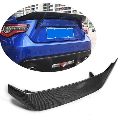 Real Carbon Fiber Rear Trunk Boot Spoiler Wing Racing For Subaru BRZ Honda FRS Scion GT86 2012-2019 2013 14 15 16 2018 AB style