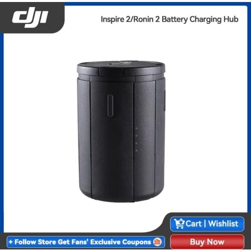 DJI Inspire 2/Ronin 2 Battery Charging Hub is designed for use with the Inspire 2 Battery Charger Original