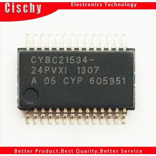 1pcs/lot CY8C21534-24PVXI CY8C21534 SSOP-28