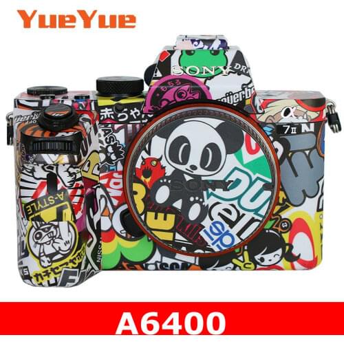 A6400 Anti-Scratch Camera Sticker Protective Film Body Protector Skin For Sony ILCE-6400 Alpha ILCE 6400 Part