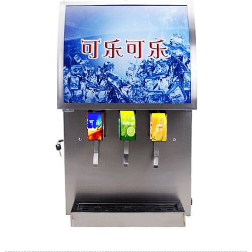 Large-capacity Automatic Beverage Vending Machine Three-valve Freshly Squeezed Juice Beverage Machine Cola Beverage Machine