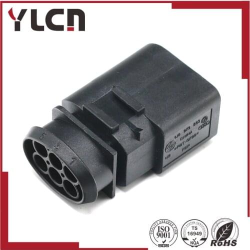 Free shipping 6pin VW 3.5mm Kit plug waterproof wiring connector 1J0973833 1J0 973 833