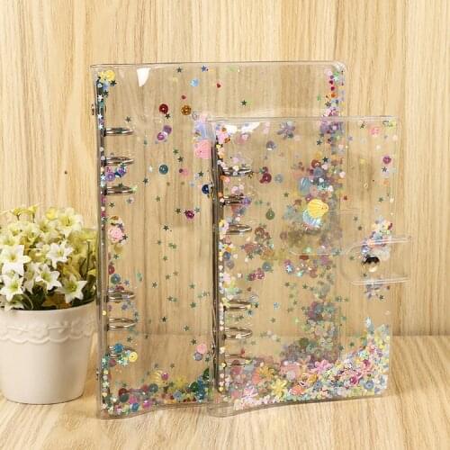 Girl heart hand account book hand account square loose-leaf simple diary cute ins wind notebook a6 net red