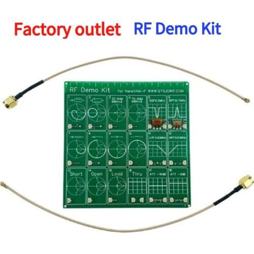 3G RF Test Board Vector Network RF Demo Kit for Nanovna Test Filter / Attenuator Network Analyzers Electrical Instruments