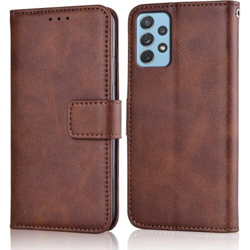 For Samsung Galaxy A32 4G A325 SM-A325F 6.4'' Case Slim Leather Flip Cover A32 5G A326 Case Wallet Card Stand Magnetic Book case