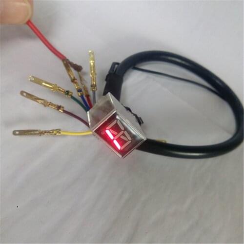 Gear indicator display for moto -Irbis TTR250