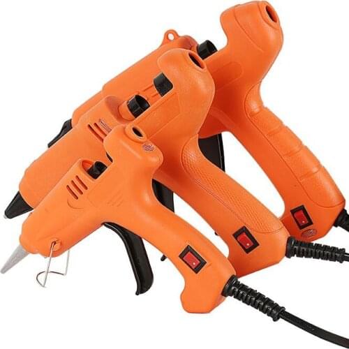 Steel shield hot melt glue gun glue grab household manual small multifunctional glass glue gun electric heating 20-100w with