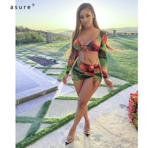 Two Piece Tracksuit Women 2021 Fashion Clothing Office Suits Female 2 Piece Crop Top And Skirt Sets Sexy Club Outfits JZH8029