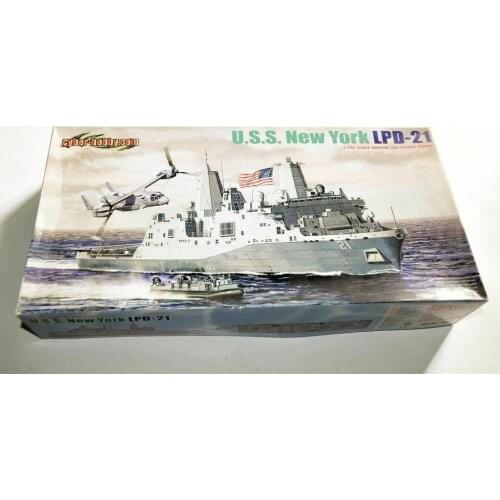 Dragon 7110 1/700 scale USS New York LPD-21 model kit 2019