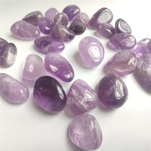 Natural Rose Quartz White Crystal Citrine Amethyst Mini Rock Mineral Specimen Healing for Aquarium Stone Home Decoration Crafts