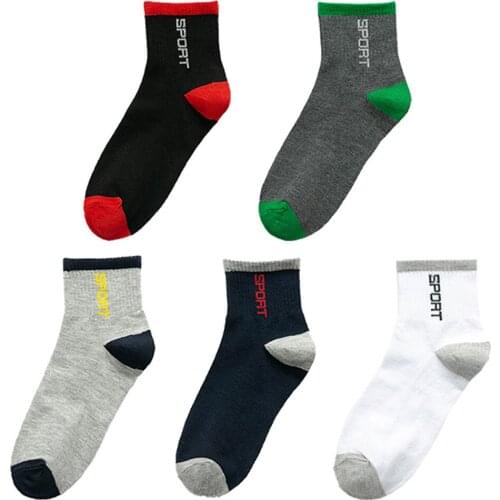 5 pairs/lot men socks cotton long business harajuku cheap socks mans work meias masculino calcetines good quality