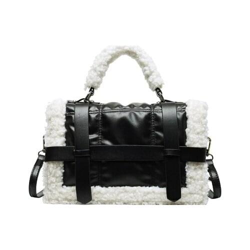 NEW Elegant Luxury Pu Leather Crossbody Bags for Women 2020 Winter Shoulder Bag Purses and Handbags Luxury Designer Sac