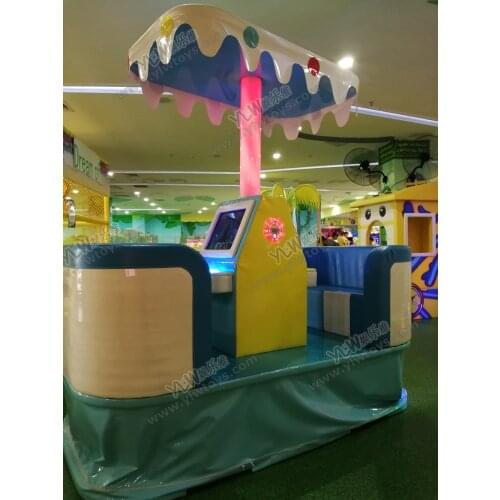 NEW game machines electric soft toys indoor playground pirate ship with game board YLW-INA1841A