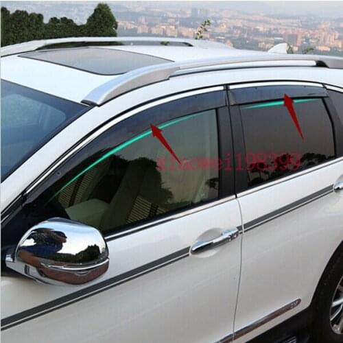Fit For Honda CRV 2012 2013 2014 Window Visor Vent Sun Rain Guard Shield Delflector
