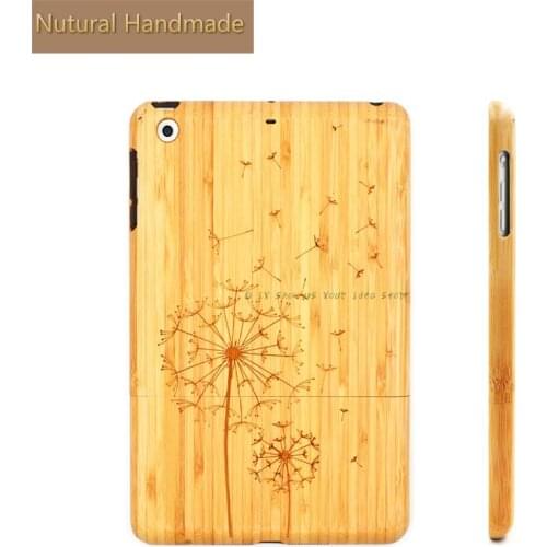 Luxury Bamboo Protective Shell For iPad Mini Case Wooden Shockproof Skin For iPad Mini 1 2 3 /Air 2 /Air Tablet Cases Hard Cover