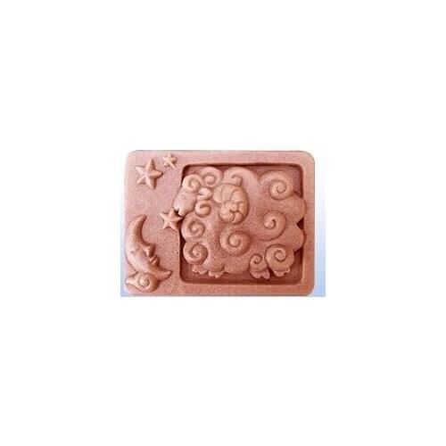Silicone soap mold C113 Aries shape Handmade cake chocolate clay mould wholesale mould tools