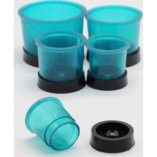 Dental Lab Round Casting Rings Formers Base Wax Rubber Sillicon Cup For Dentistry Clinic Tools High Quality