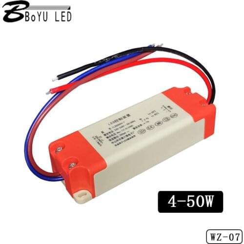 High-power LED driver isolation power supply 4-50w high-quality bulb and downlight dedicated driver power supply