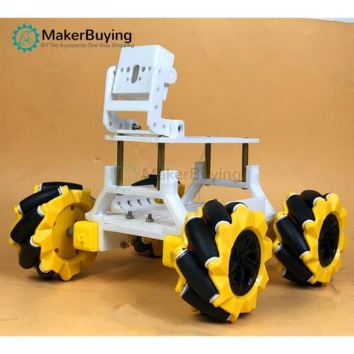 TT motor omni wheel omni smart car robot chassis 3D printing Mecanum for arduino SNC387