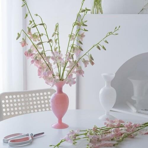 Flower Vase For Home Decor Glass Vase Flower Glass Terrarium Table Ornaments Dried Flower Vase Nordic