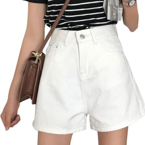 Summer Denim Jeans Shorts Women 2019 New High Waist Jeans Fashion Loose Casual Vintage Mini Jeans Feminino Plus Size R267