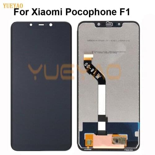 LCD Display For Xiaomi Pocophone F1 LCD Display Screen For POCO F1 LCD Screen Display 2246*1080 Resolution