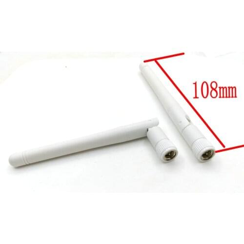 30pcs WHITE Fatshark ImmersionRC FPV 2.4Ghz 3dBi Antenna SMA Male CONNECTOR