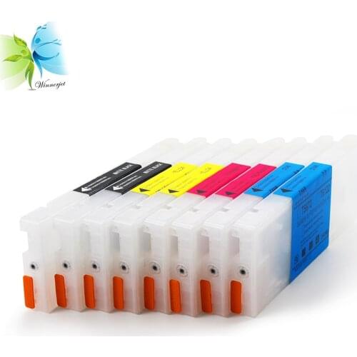 350ml 4 Colors T6121 T6128 T6122 T6123 T6124 Refill Ink Cartridge For Epson 7400 9400 7450 9450 Printer