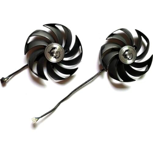 Graphics card cooling accessories PLD10010B12HH 95MM 4PIN RTX3060 Ti GPU FAN For MSI Radeon RX 6700 XT Gaming X GeForce RTX 3060