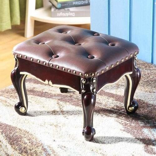 Kid Furniture Cover Step Stool Banco Zapatero Pufa Do Siedzenia Taburete Madera Bois Vanity Tabouret Poef Sgabello Ottoman Chair