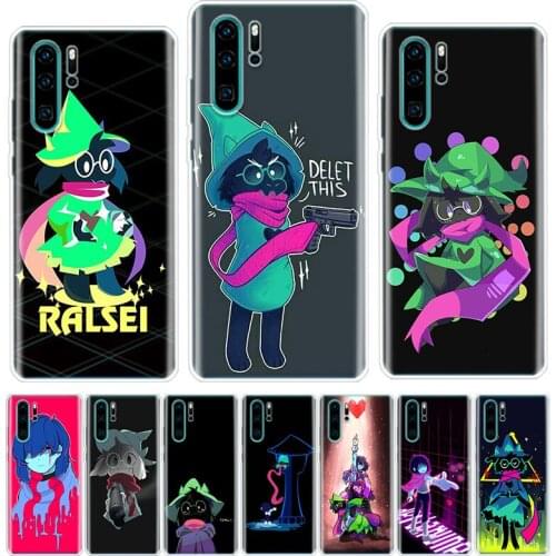 Deltarune Ralsei by Lileaves Black Phone Case For Huawei Honor Y5 Y6 Y7 Y9 Y9 9 10 20 Lite Pro 7A 7X 8S 8X 8A 9X 1020i 2019 Cove