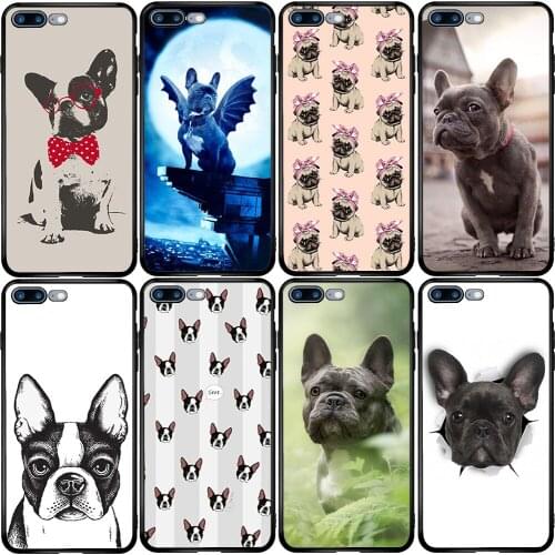 Cover Case for Xiaomi Redmi Note 6 7 9 8T 10T 9S 9A 8A A3 A2 A1 Pro Lite Black Shark Mix Max French Bulldog
