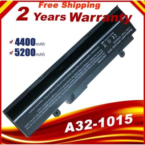 Black Battery For Asus Eee PC 1215 1215b 1215N 1015b 1015 1015bx 1015px 1015p A31-015 A32-1015 AL31-1015