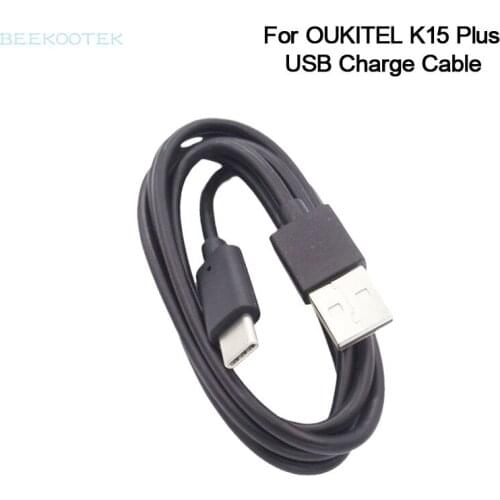 New Original Cellphone Official TYPE-C USB Charger Cable USB Data cable phone charger Data Parts For Oukitel K15 Plus Smartphone
