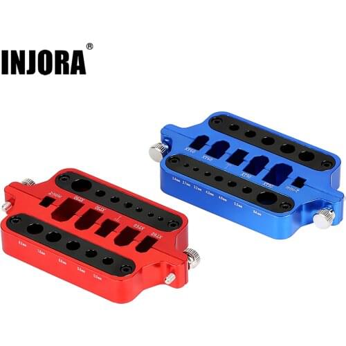 INJORA 1PCS Metal Mini T Plug XT60 XT90 Connector Welding Station Soldering Tool Holder for RC Model Car Boat Drone
