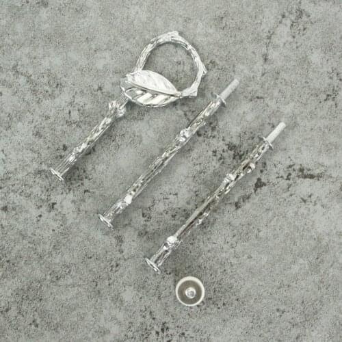 10 2 Triple Layer Cake Stand Candy Fruit Display Rack Handle Fitting Hardware Rod Plate Stand 3 Colors