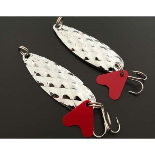 2PC/SET Long Shot Fishing Lure Metal Alloy Peche 8g Hard Lure With Sound Slice Wobbler Carp Fishing Tackle Spinner Gear Bait