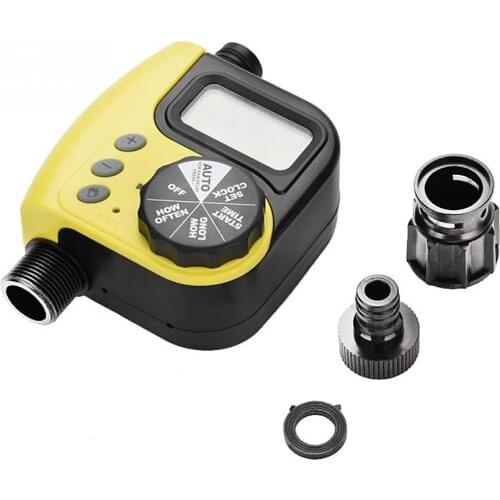 Adjustable Digital Water Timer Electric Watering Timer Garden Lawn Water Dripping Controller Automatic Irrigation Controller