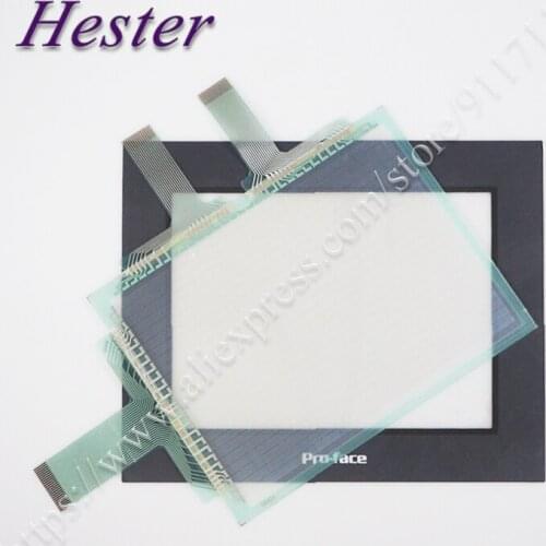 Touch Screen Glass for Pro-face GP2400-TC41-24V Touch Panel Digitizer for Pro-face GP2400-TC41-24V Touchpad with Front Overlay